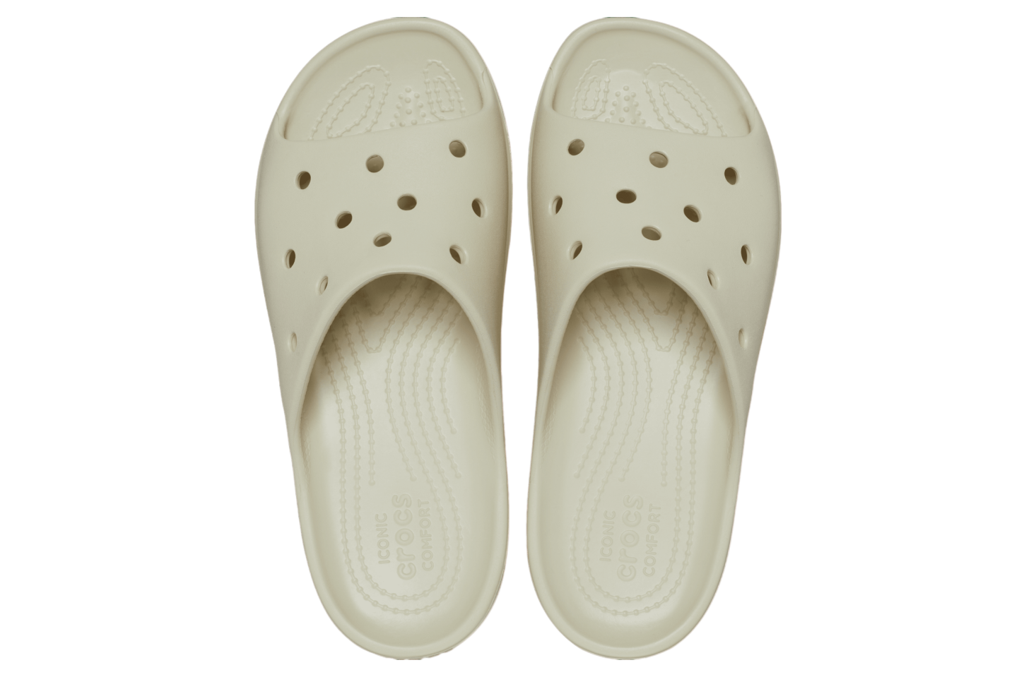 Crocs Classic Platform Slide WMNS Bone