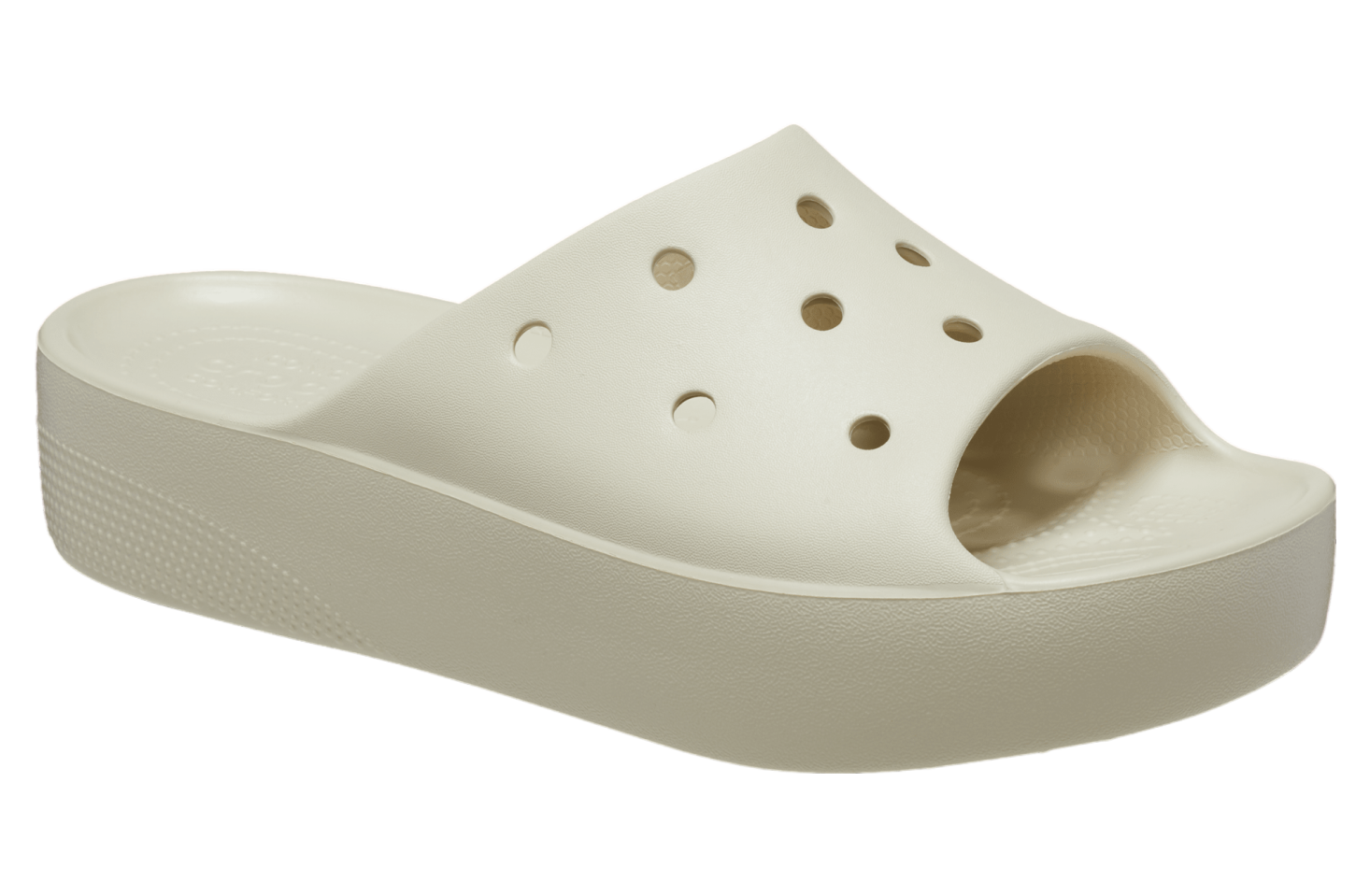 Crocs Classic Platform Slide WMNS Bone