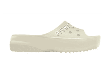 Crocs Classic Platform Slide WMNS Bone