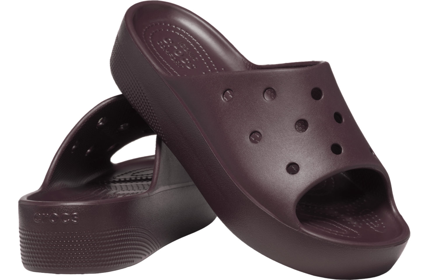 Crocs Classic Platform Slide WMNS Dark Cherry