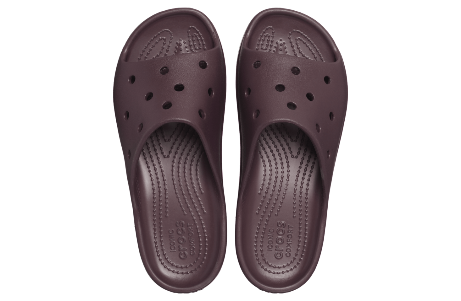 Crocs Classic Platform Slide Wmns Dark Cherry