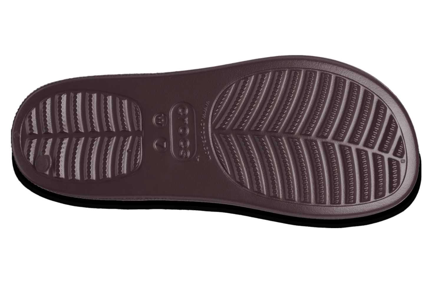 Crocs Classic Platform Slide Wmns Dark Cherry