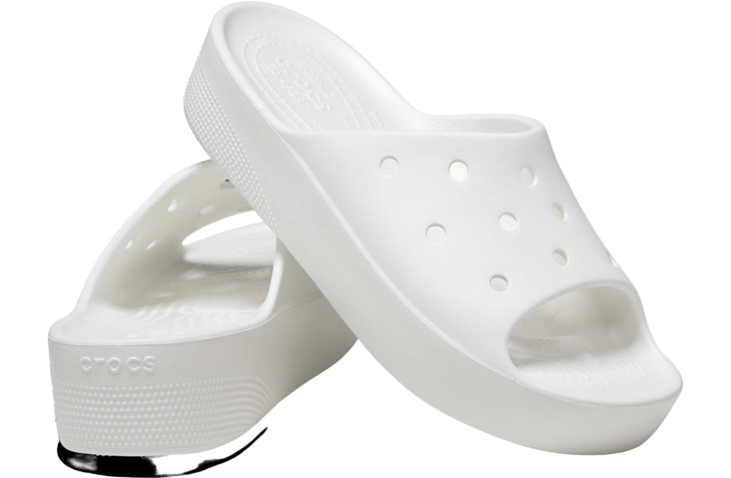 Crocs Classic Platform Slide WMNS White