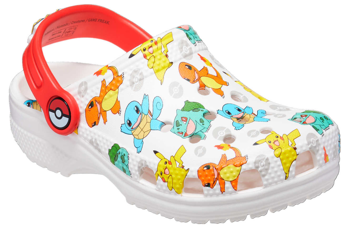 Crocs Classic Pokemon Clog GS White / Multi