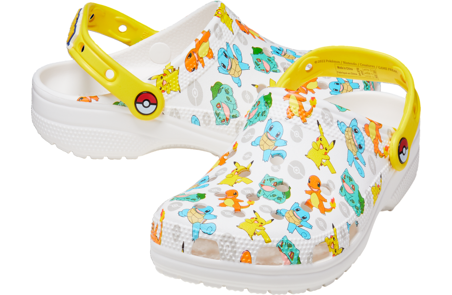 Crocs Classic Pokemon II Clog White / Multi