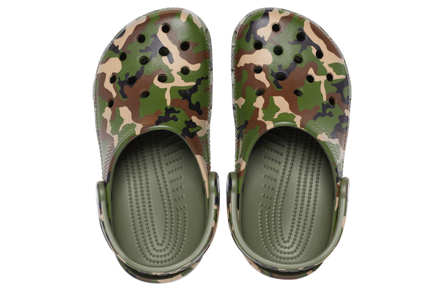 Crocs Classic Printed Camo Clog Army Green / Multi