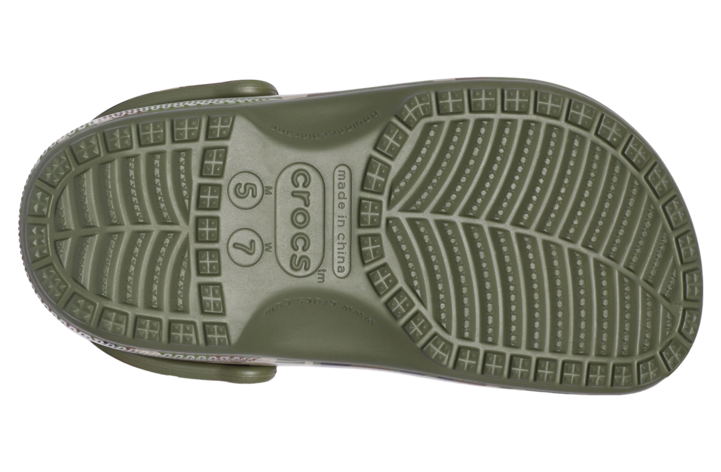 Crocs Classic Printed Camo Clog Army Green / Multi