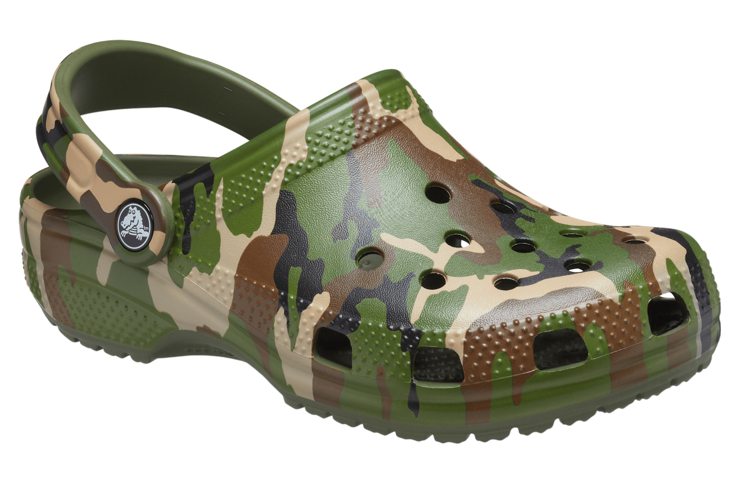 Crocs Classic Printed Camo Clog Army Green / Multi