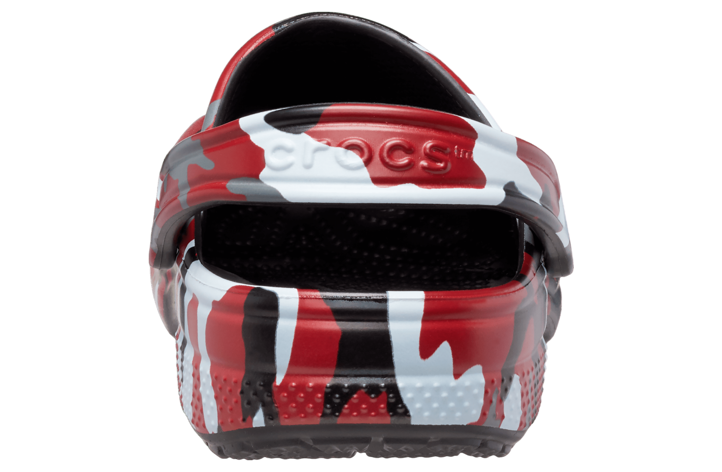 Crocs Classic Printed Camo Clog Black / Red