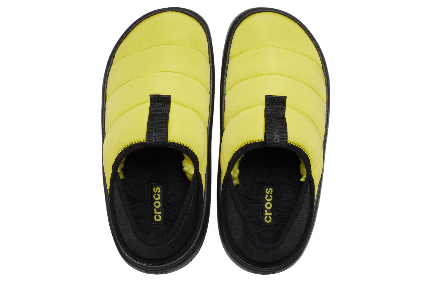 Crocs Classic Puff Moc Cyber Yellow / Multi