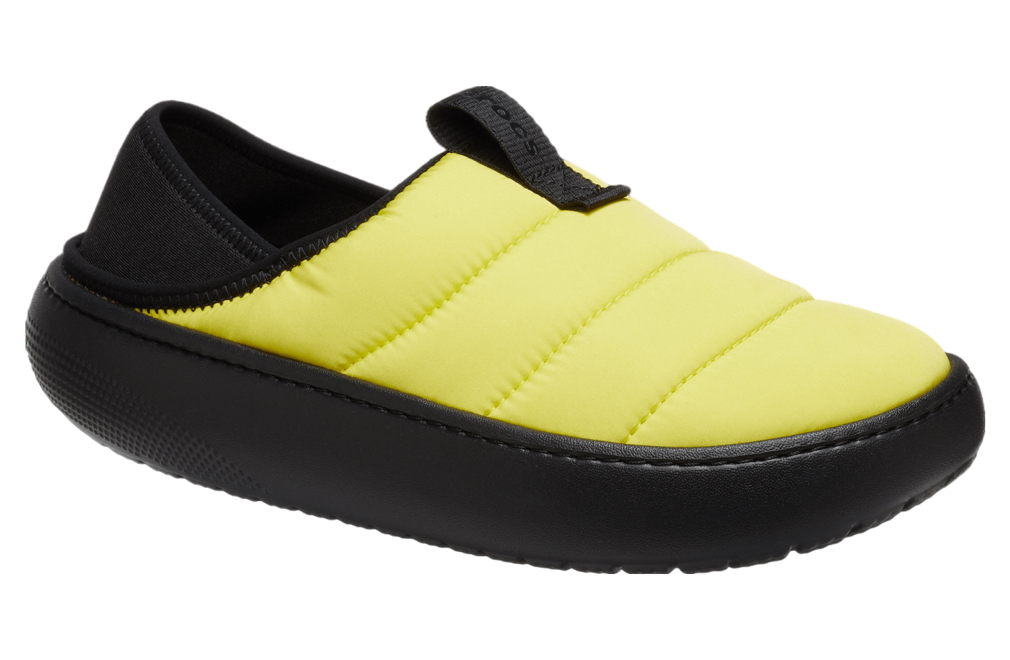 Crocs Classic Puff Moc Cyber Yellow / Multi