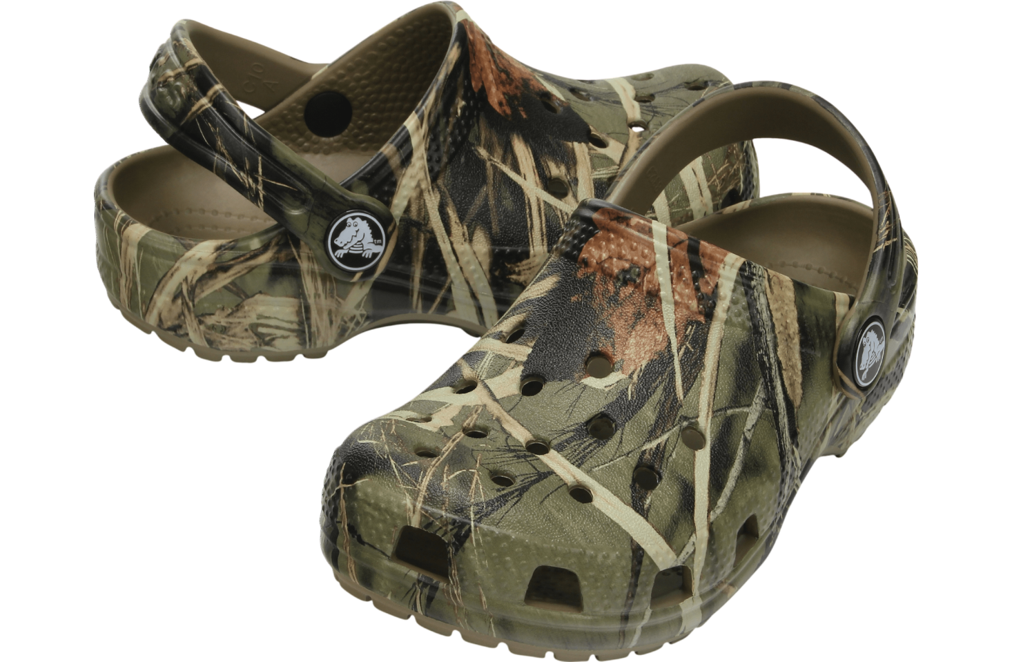 Crocs Classic Realtree Clog GS Khaki