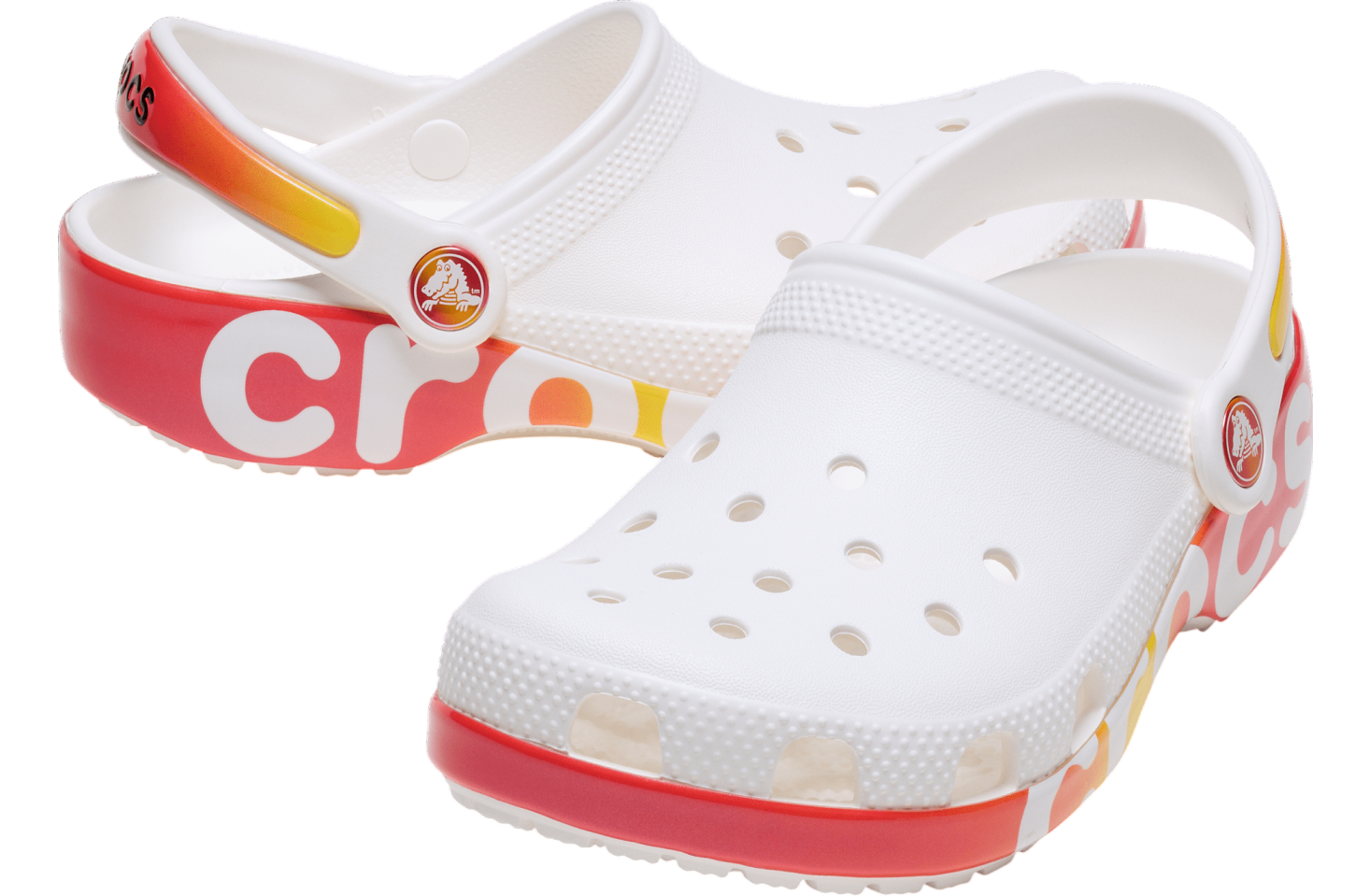 Crocs Classic Reflector Clog GS White / Multi