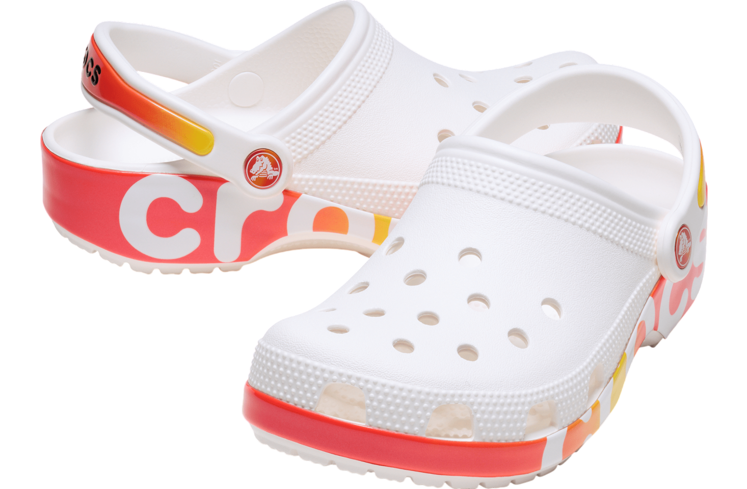 Crocs Classic Reflector Clog White