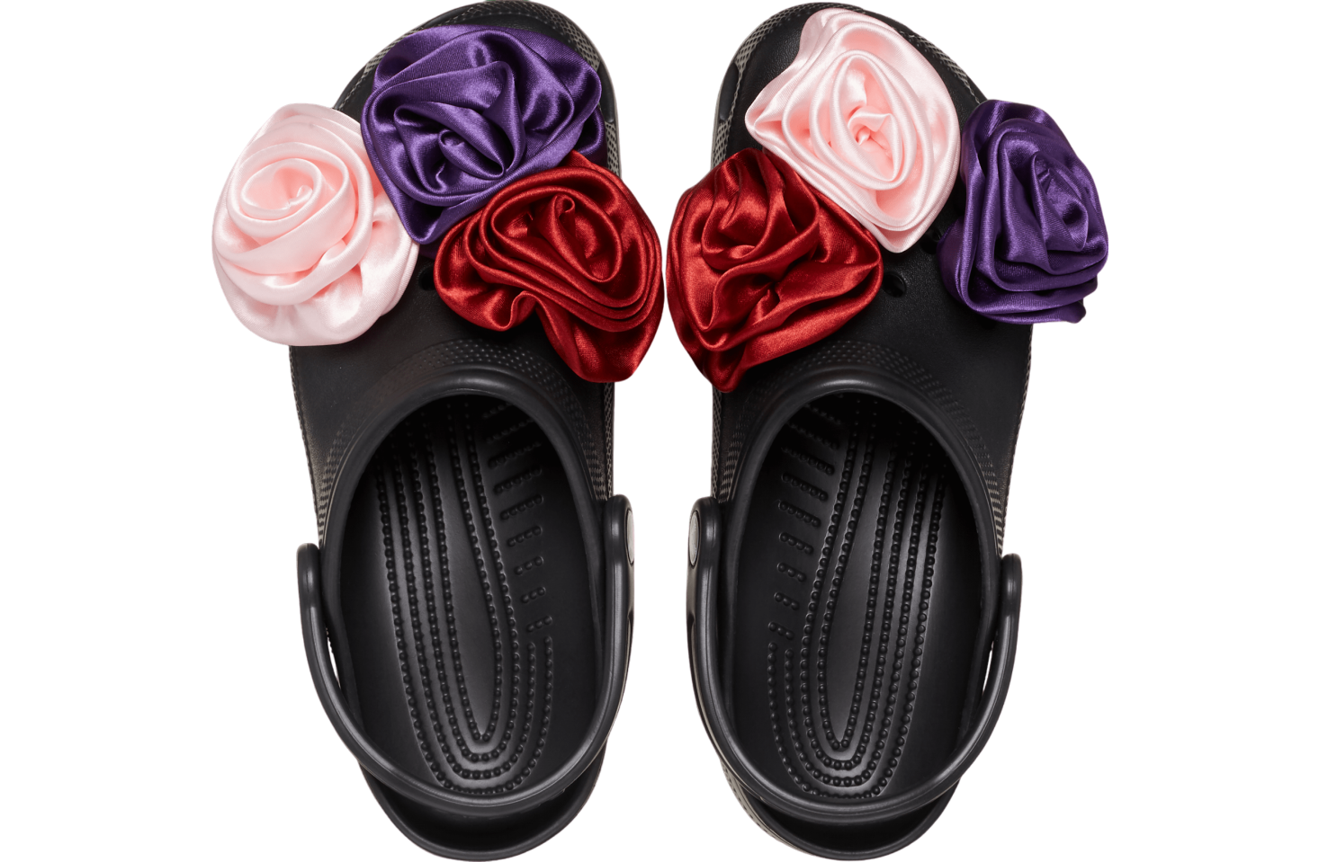 Crocs Classic Rosette Clog Black