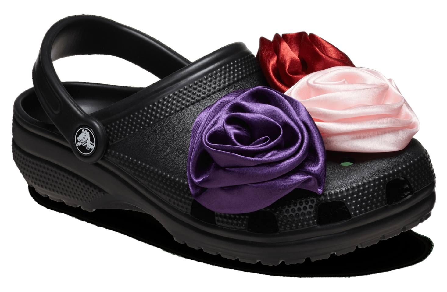 Crocs Classic Rosette Clog Black