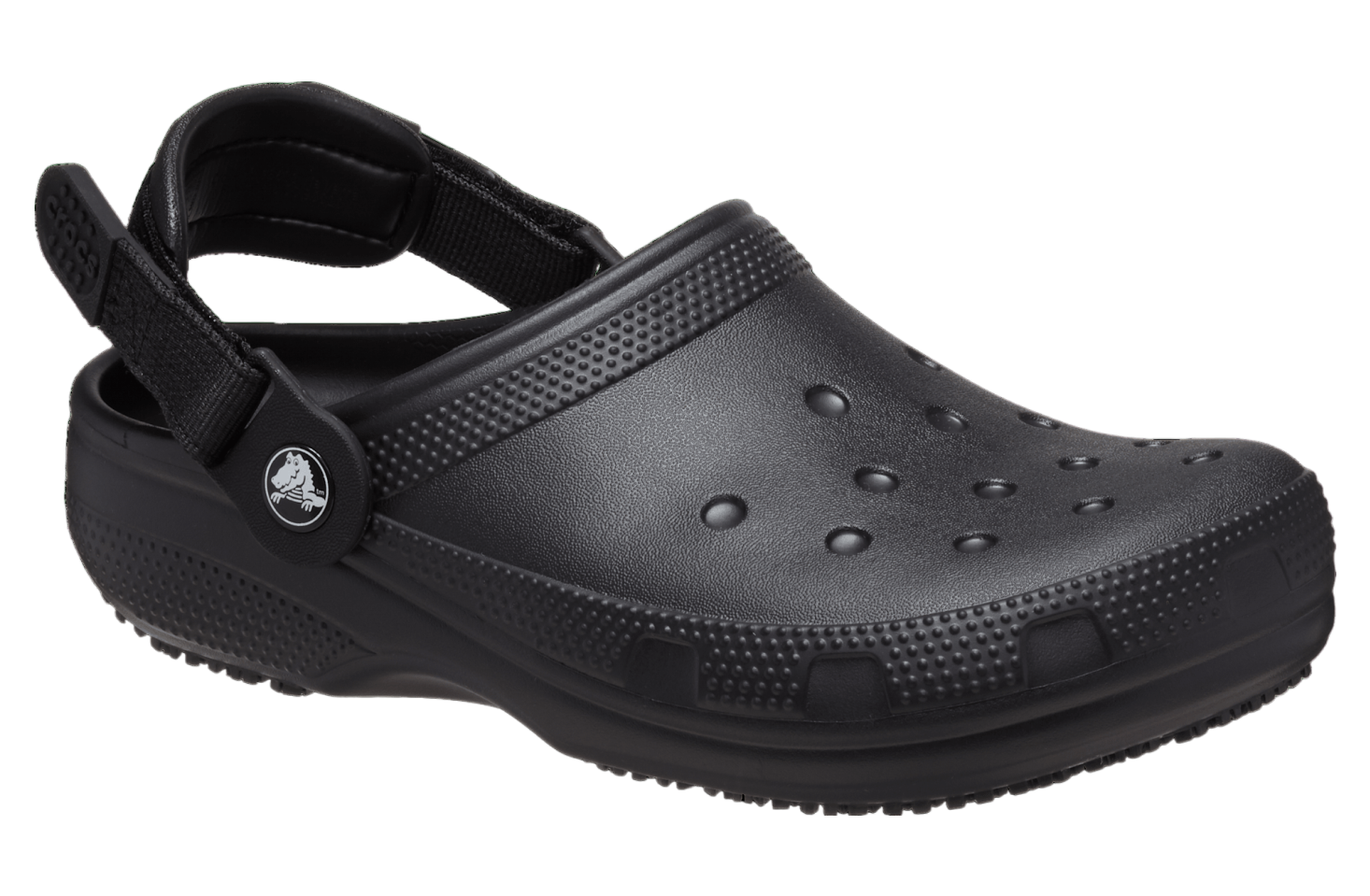 Crocs Classic Slip Resistant Work Clog Black