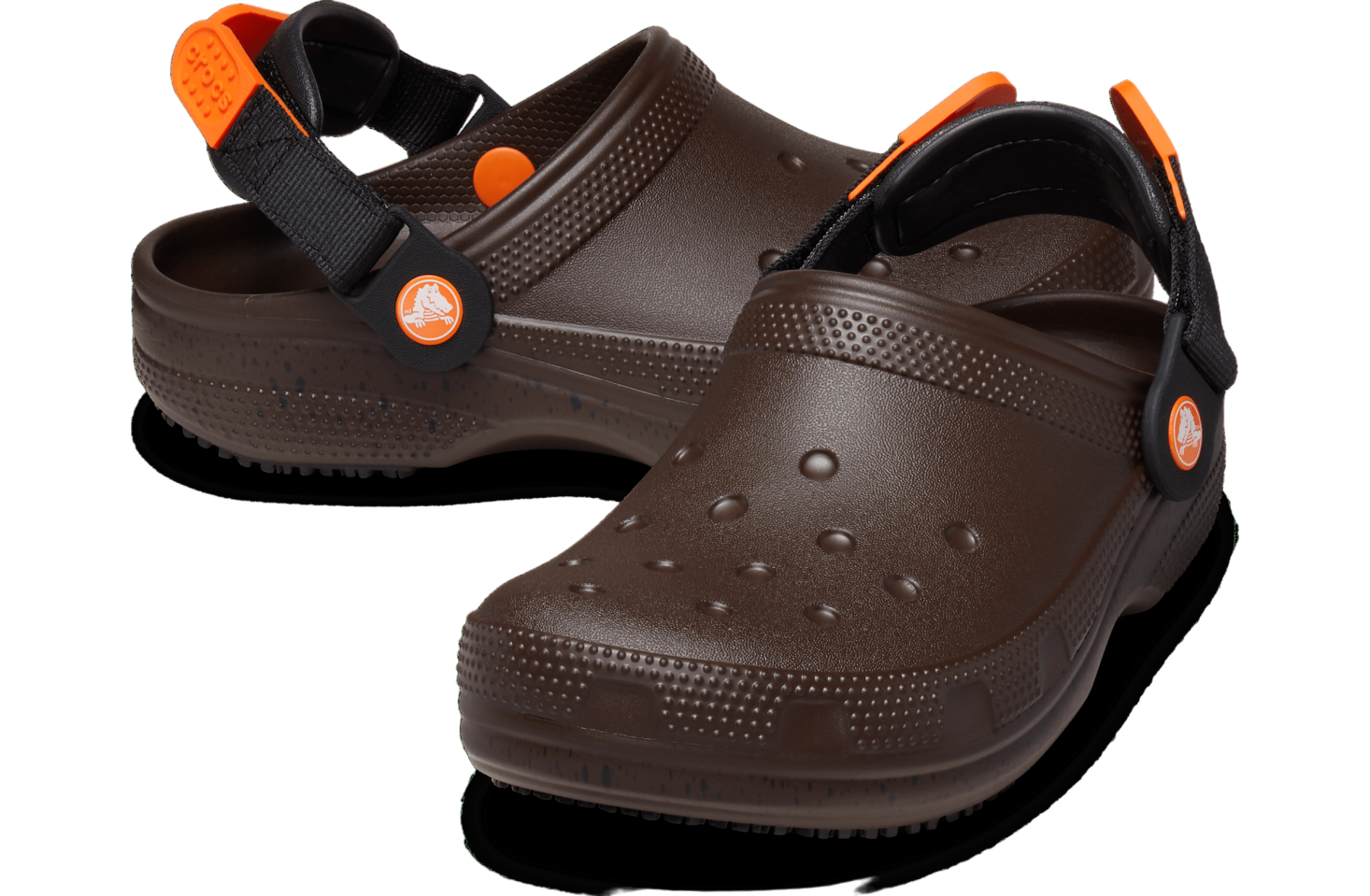 Crocs Classic Slip Resistant Work Clog Coffee