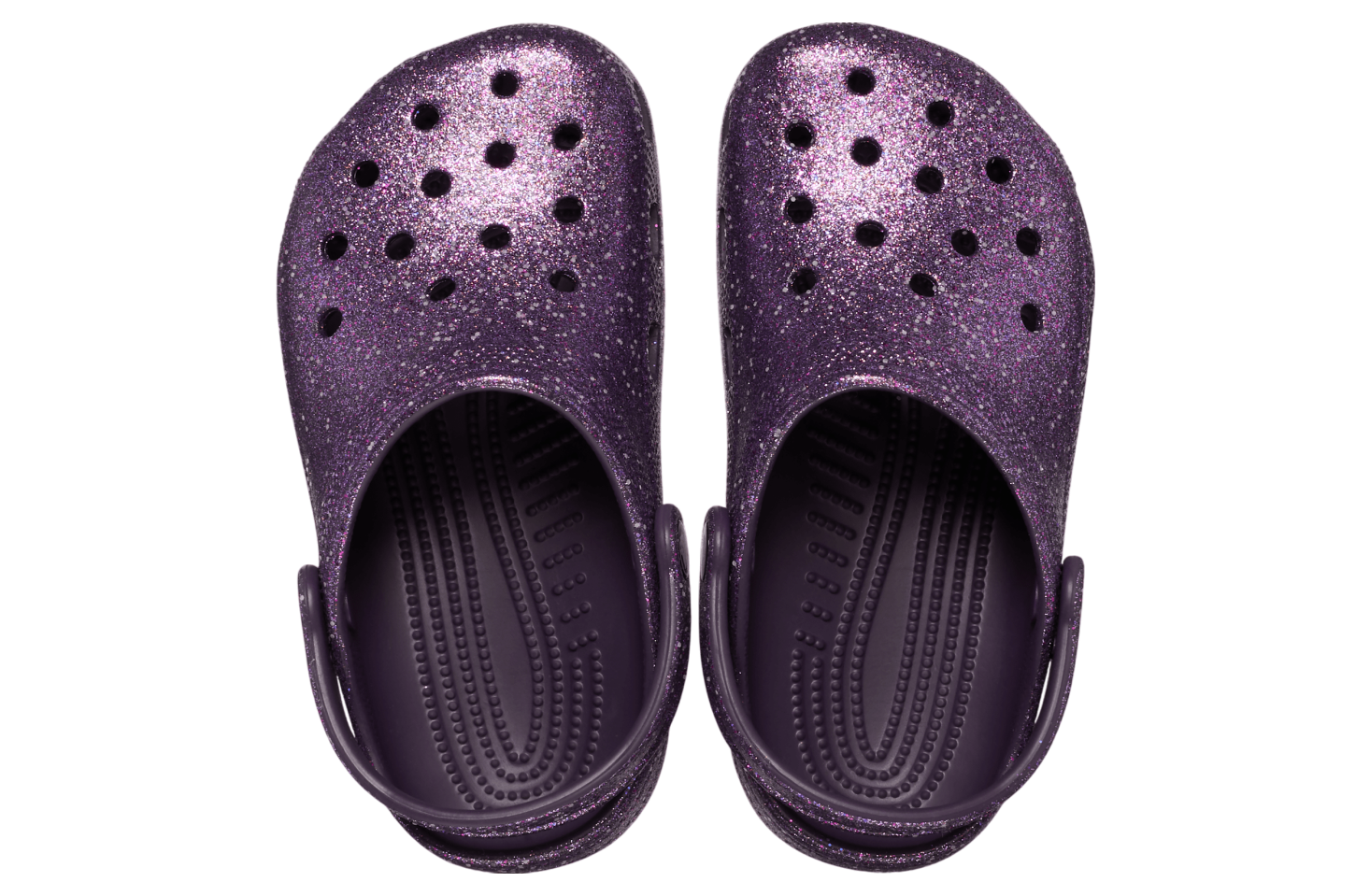 Crocs Classic Space Glitter Clog GS Dark Iris / Multi