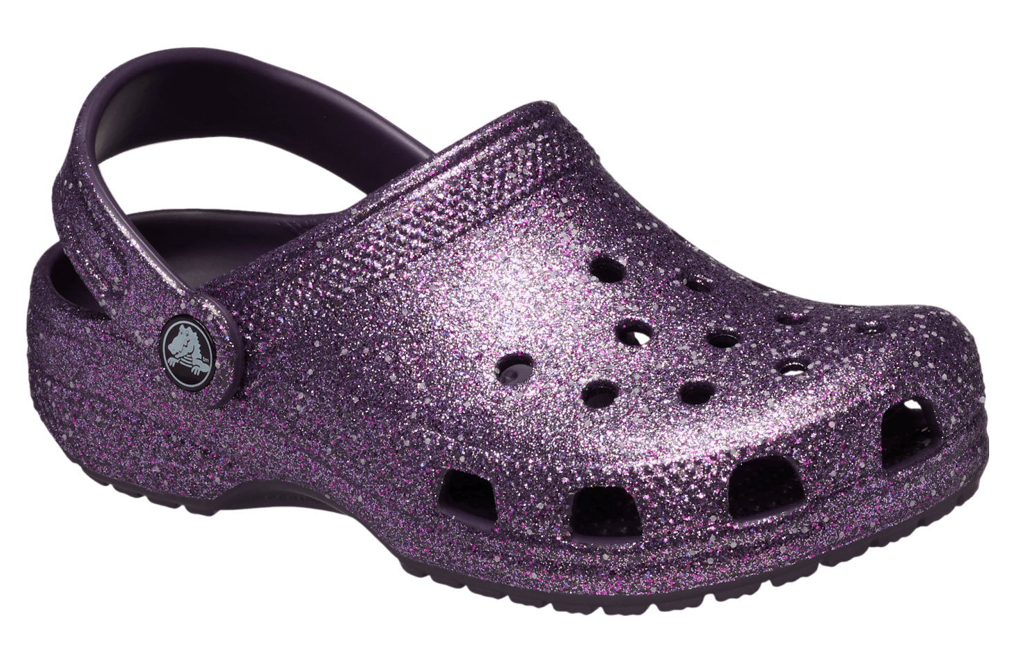 Crocs Classic Space Glitter Clog GS Dark Iris / Multi