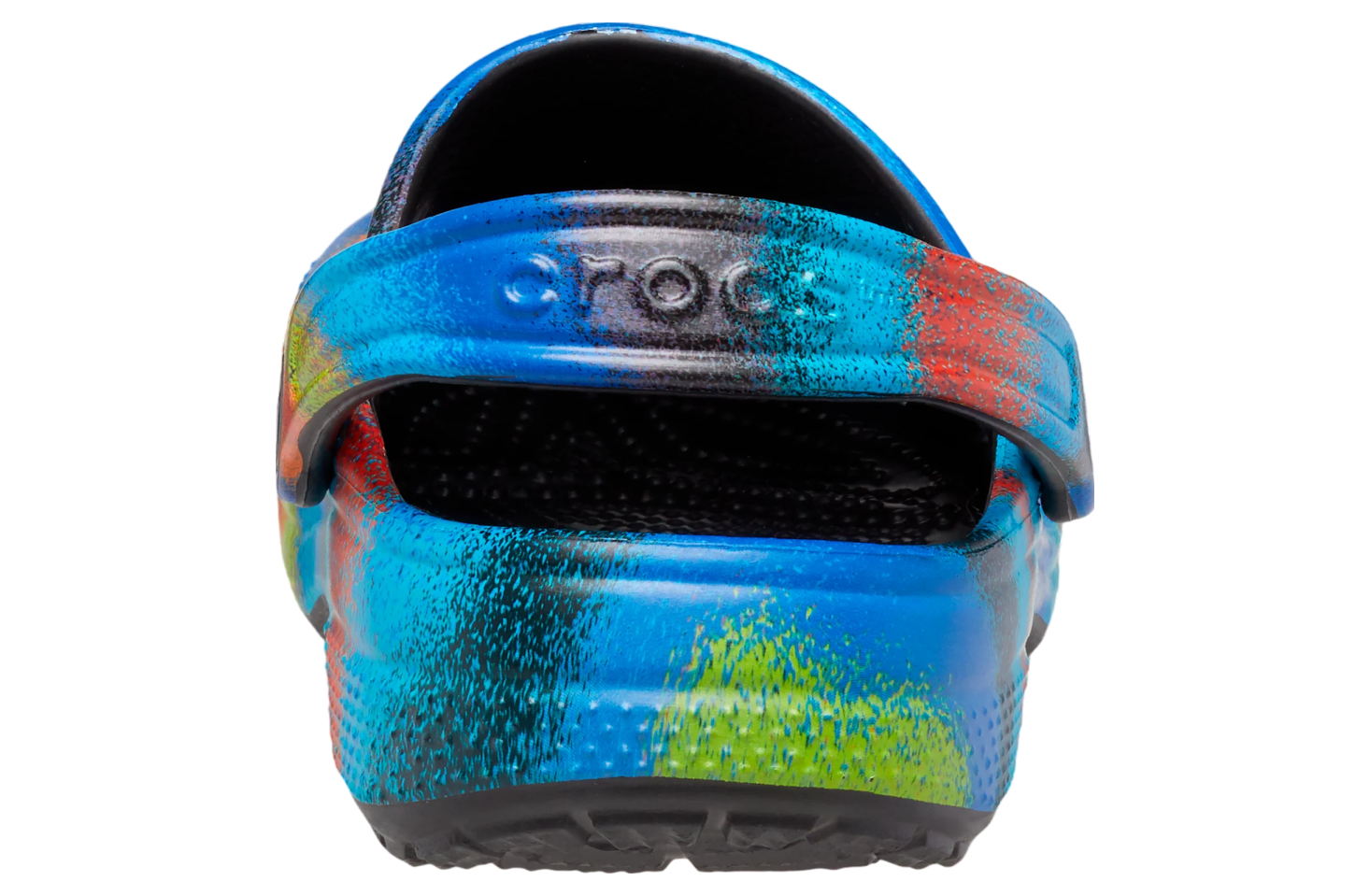 Crocs Classic Spray Dye Clog Black / Multi