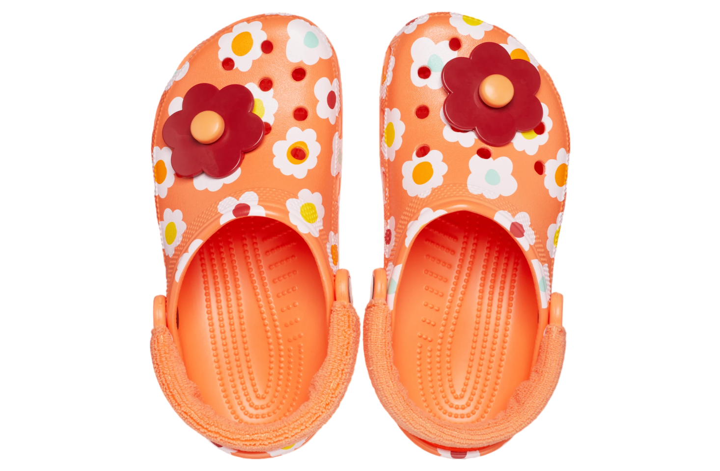 Crocs Classic Terry Cloth Clog Persimmon / Multi