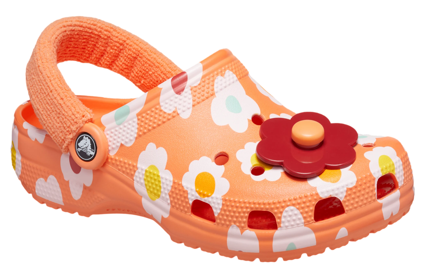 Crocs Classic Terry Cloth Clog Persimmon / Multi