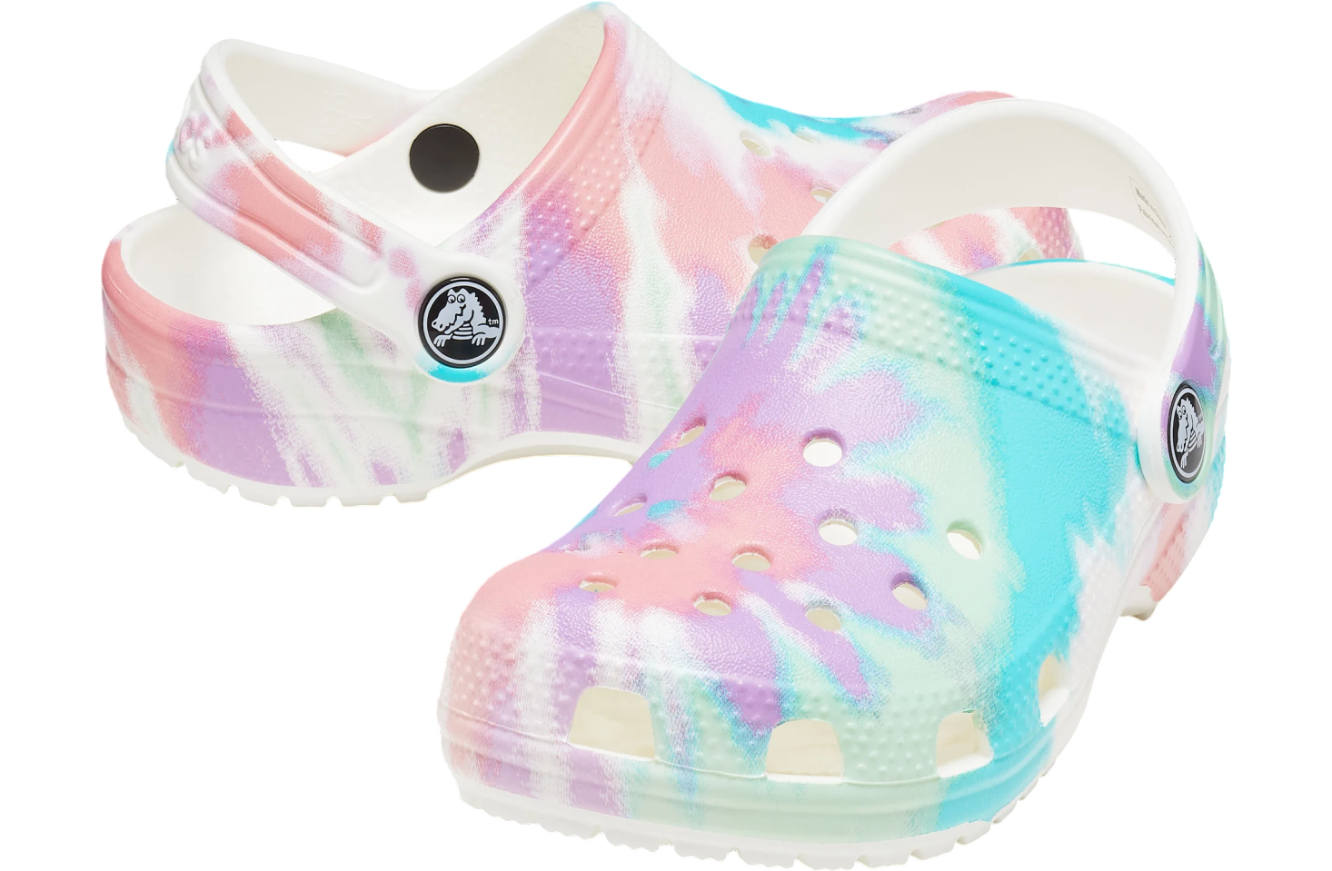 Crocs Classic Tie-Dye Graphic Clog GS Fresco / Multi