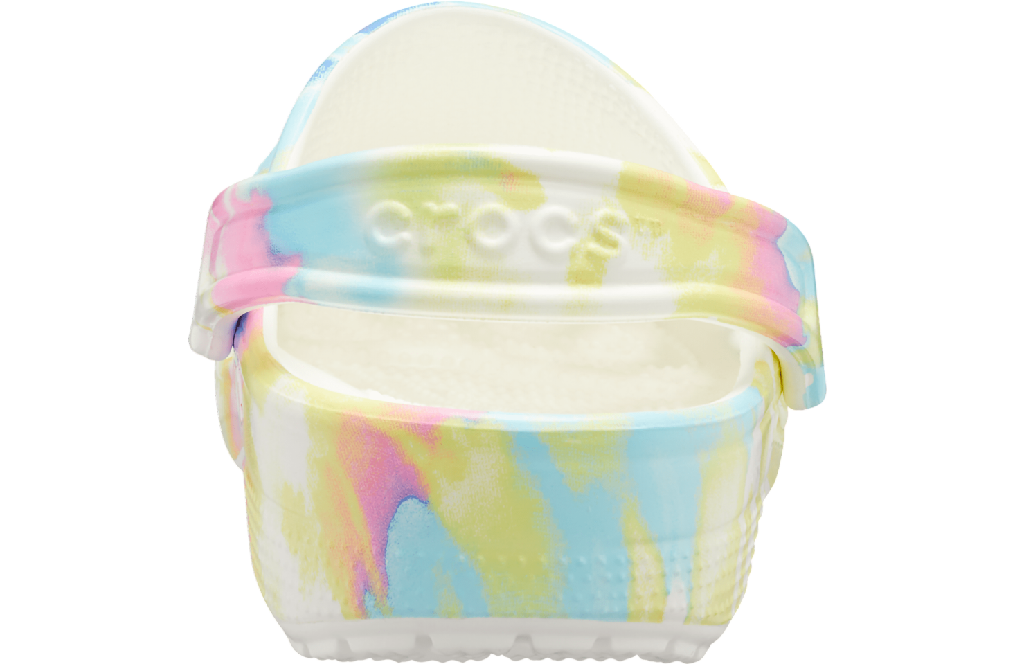 Crocs Classic Tie-Dye Graphic Clog GS White / Multi