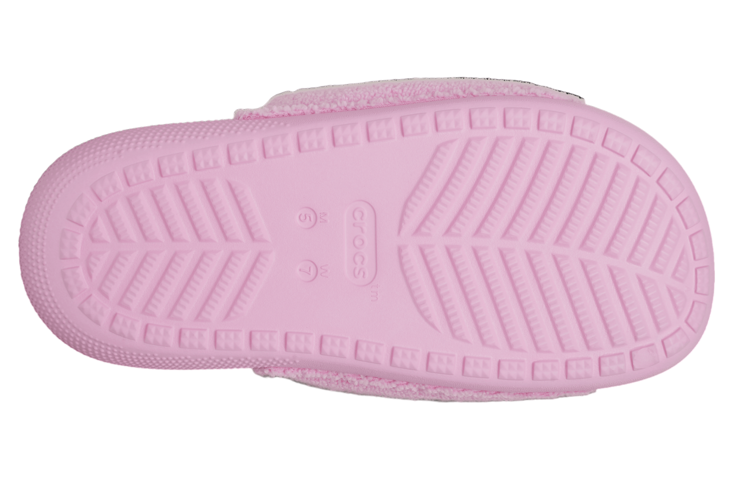 Crocs Classic Towel Slide Pink Tweed