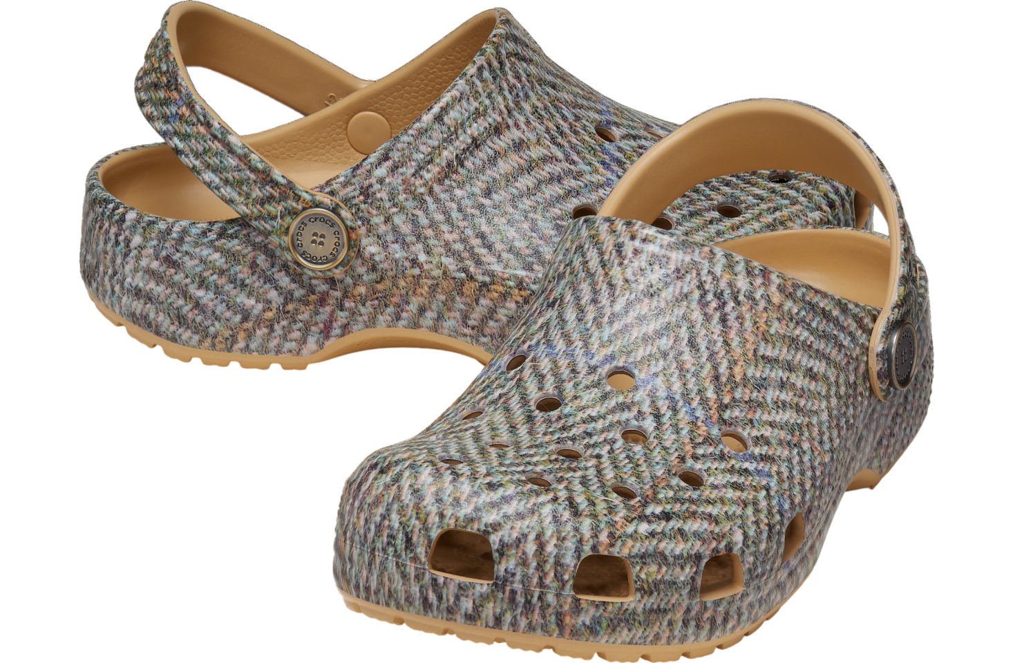 Crocs Classic Tweed Clog GS Wheat