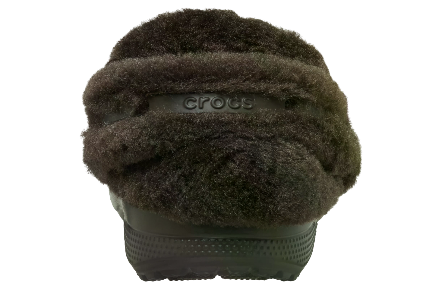 Crocs Classic Unfurgettable Vegan Suede Clog Espresso