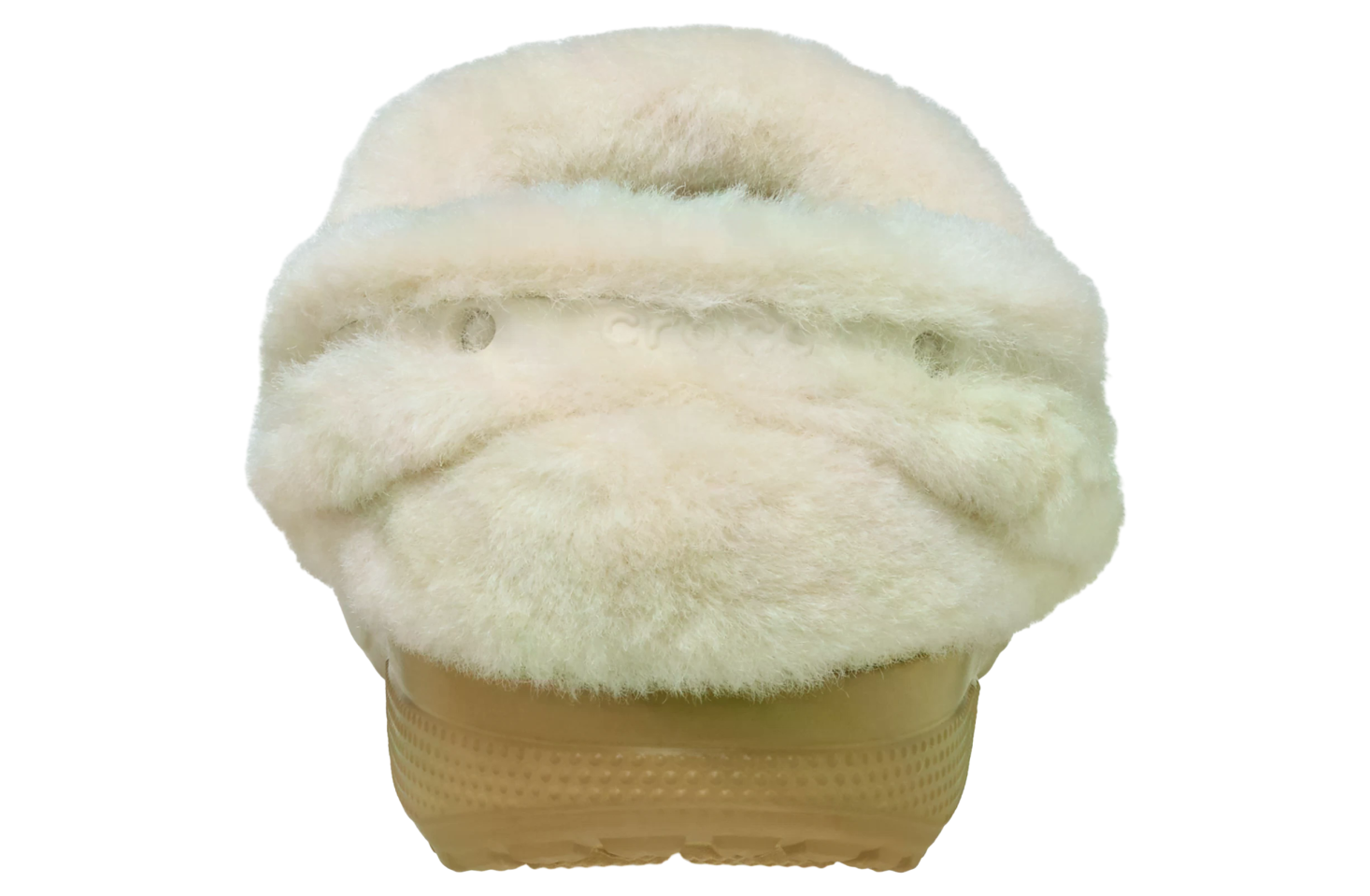 Crocs Classic Unfurgettable Vegan Suede Clog Tan