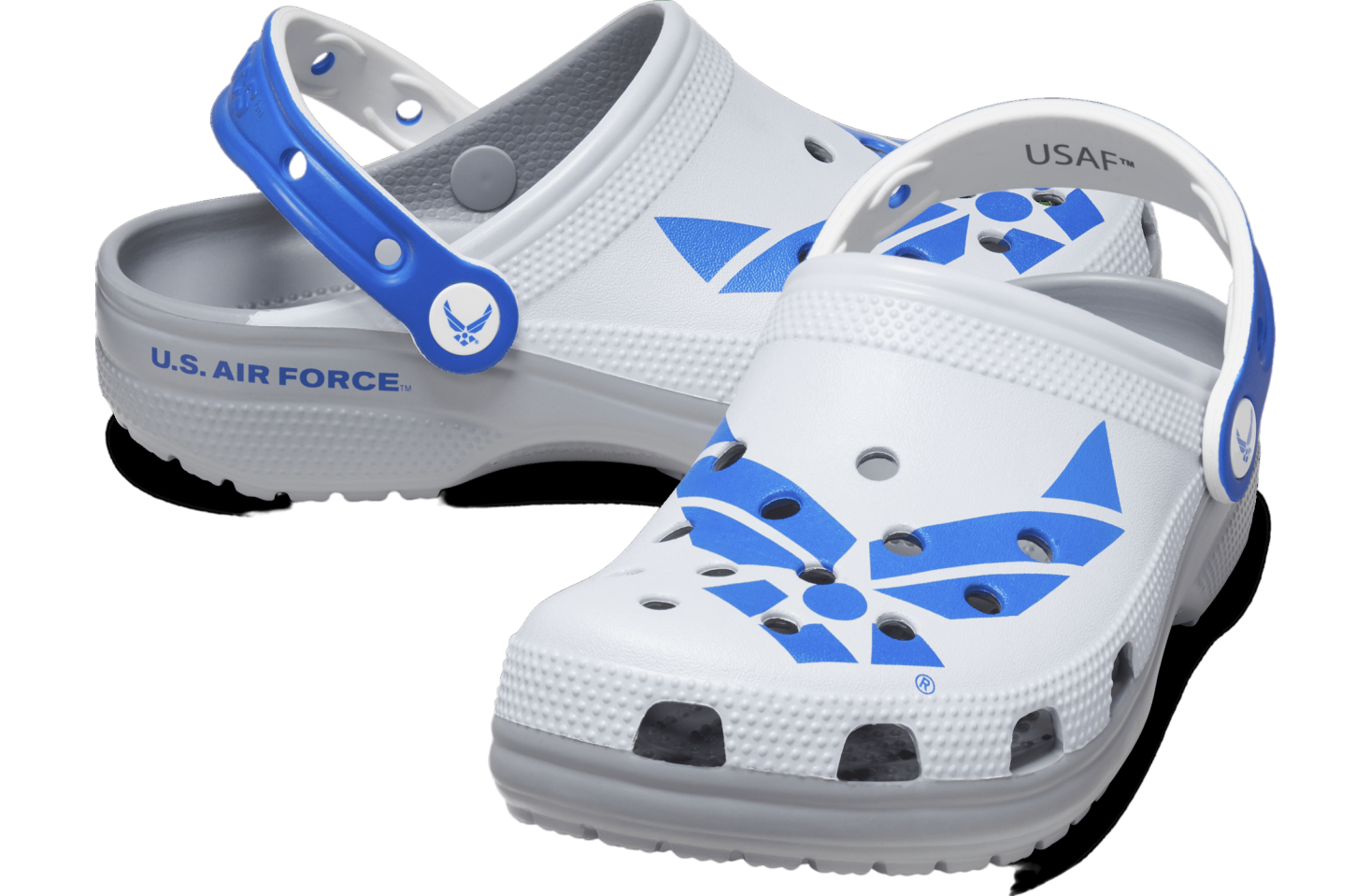 Crocs Classic US Air Force Clog White