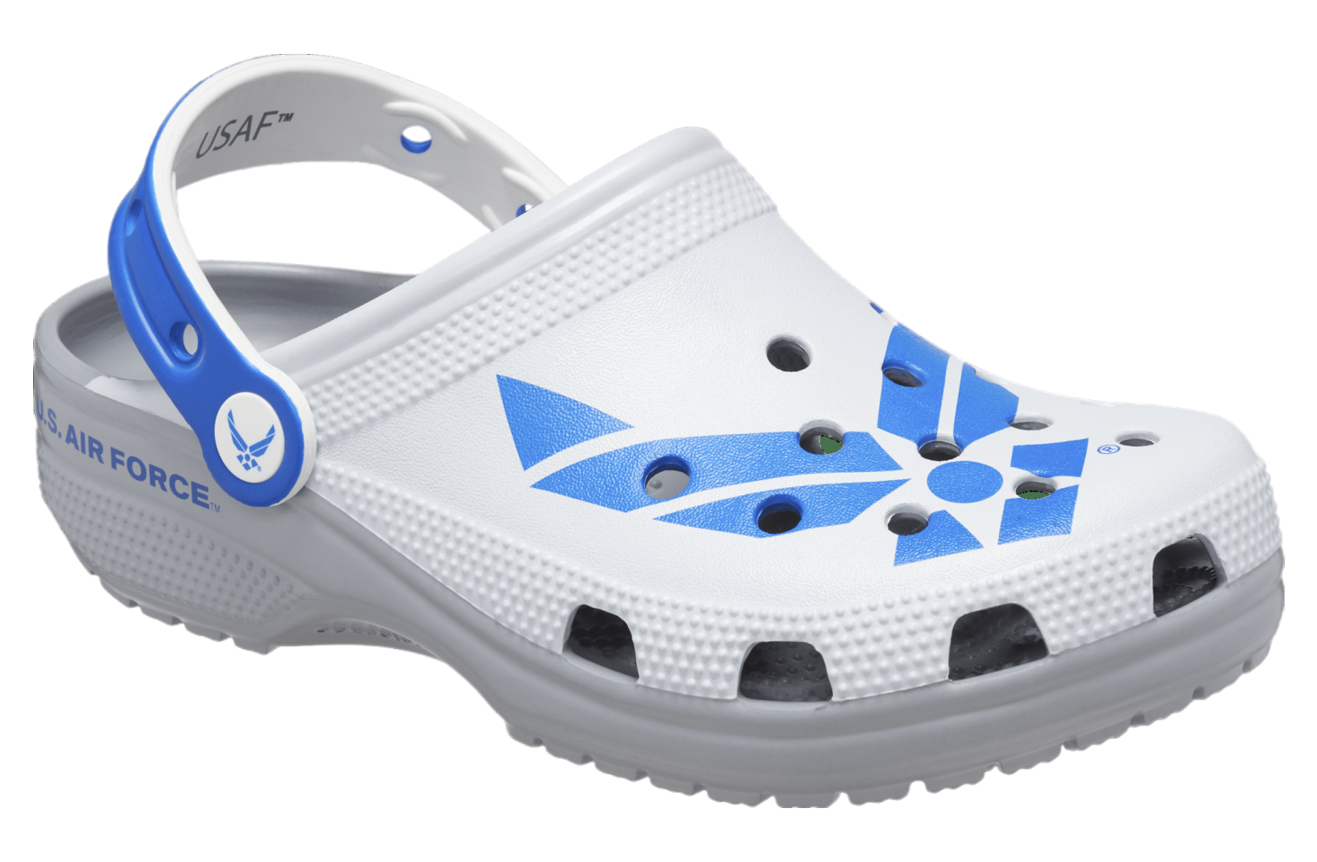 Crocs Classic US Air Force Clog White