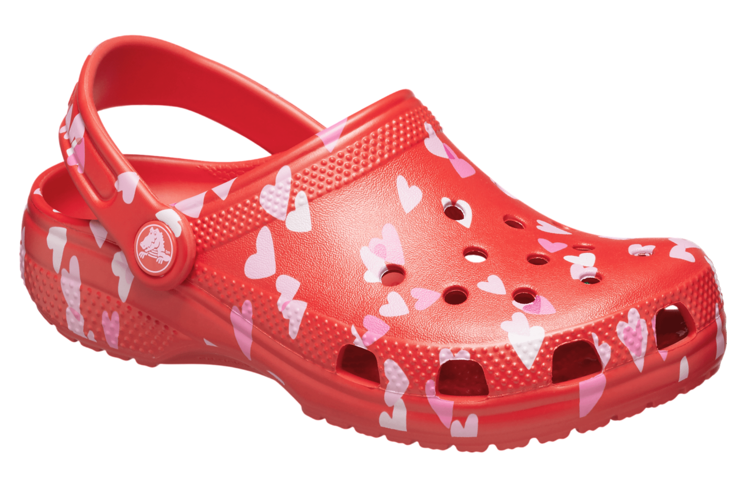 Crocs Classic Valentines Day Clog Gs Cherry Red