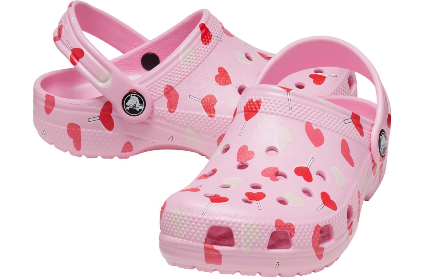 Crocs Classic Valentines Day Clog Gs Flamingo