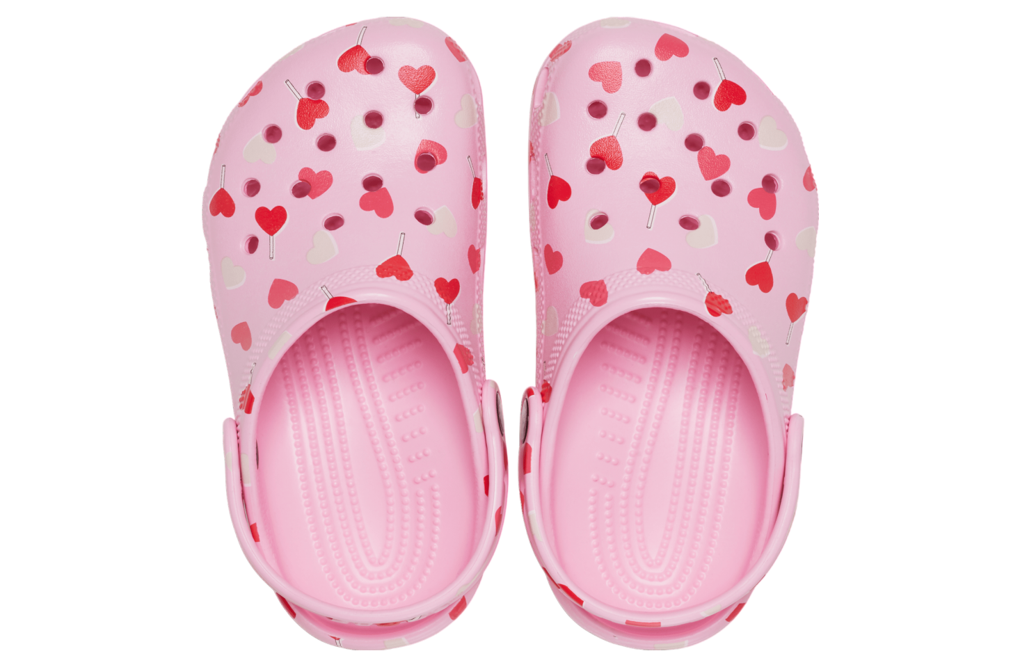 Crocs Classic Valentines Day Clog Gs Flamingo