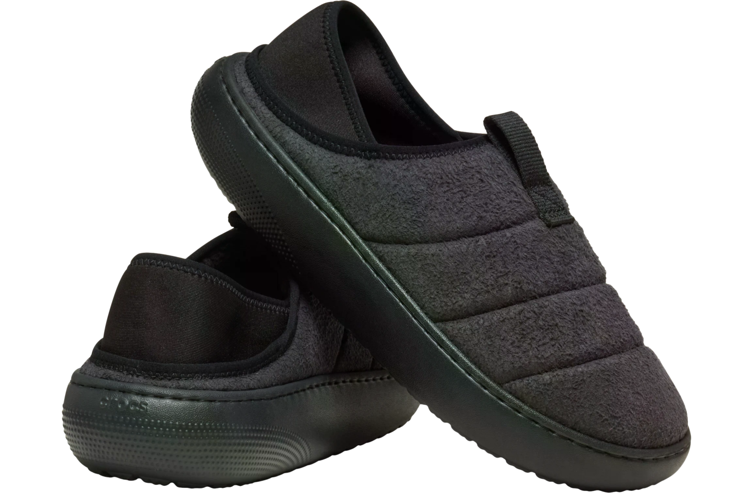 Crocs Classic Vegan Suede Moc Black