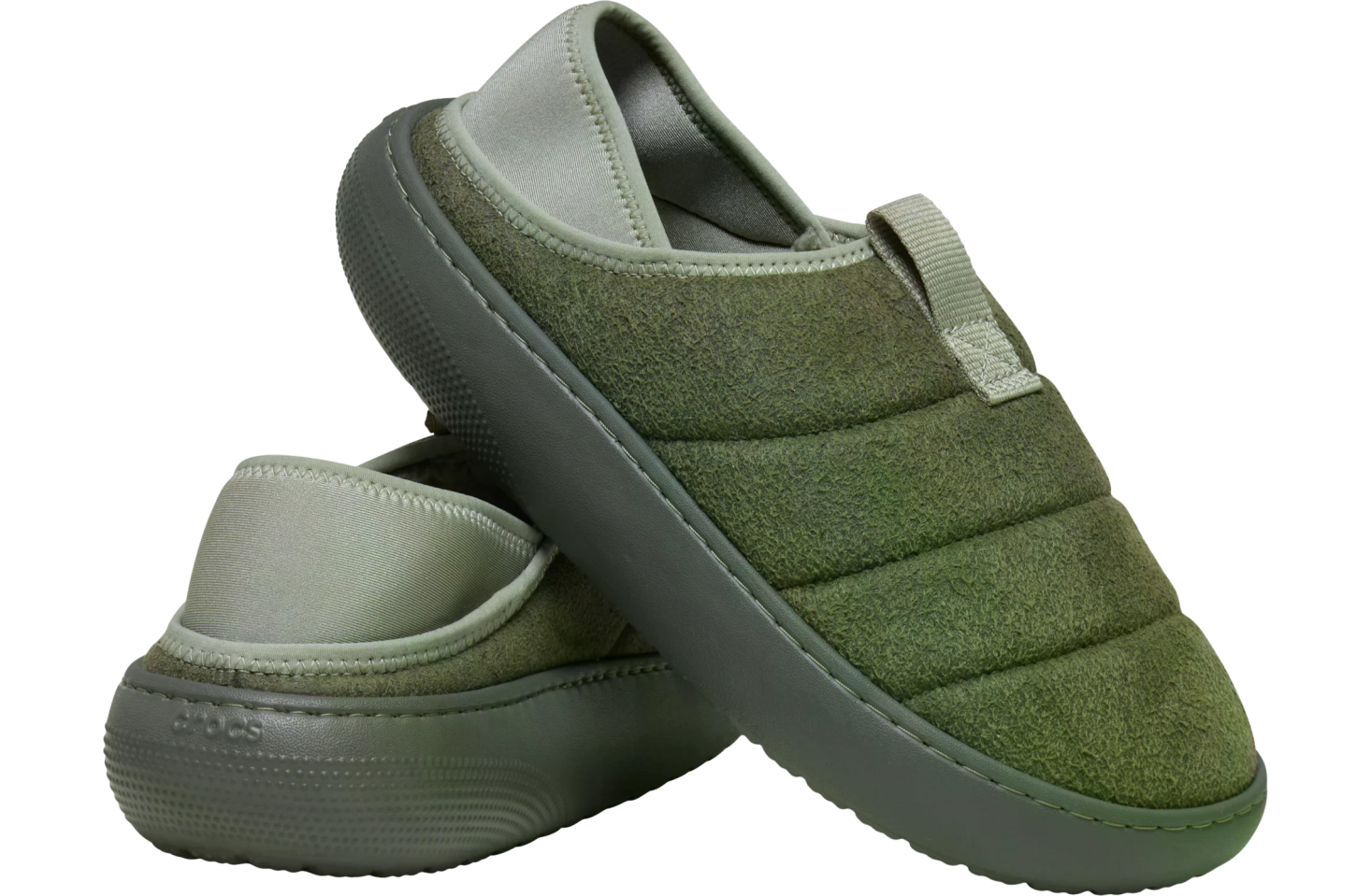 Crocs Classic Vegan Suede Moc Galactic Grey