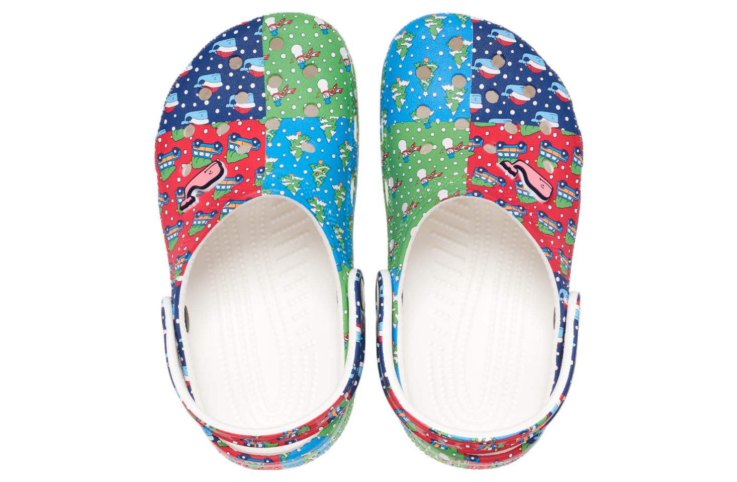 Crocs Classic Vineyard Vines Clog GS White / Multi