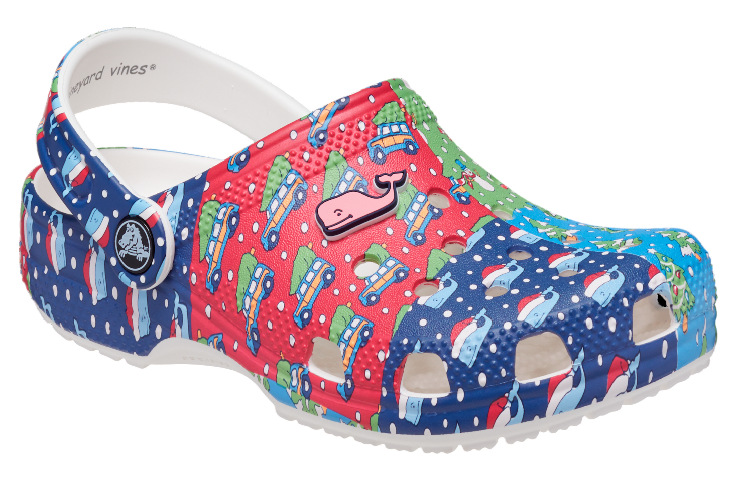 Crocs Classic Vineyard Vines Clog GS White / Multi