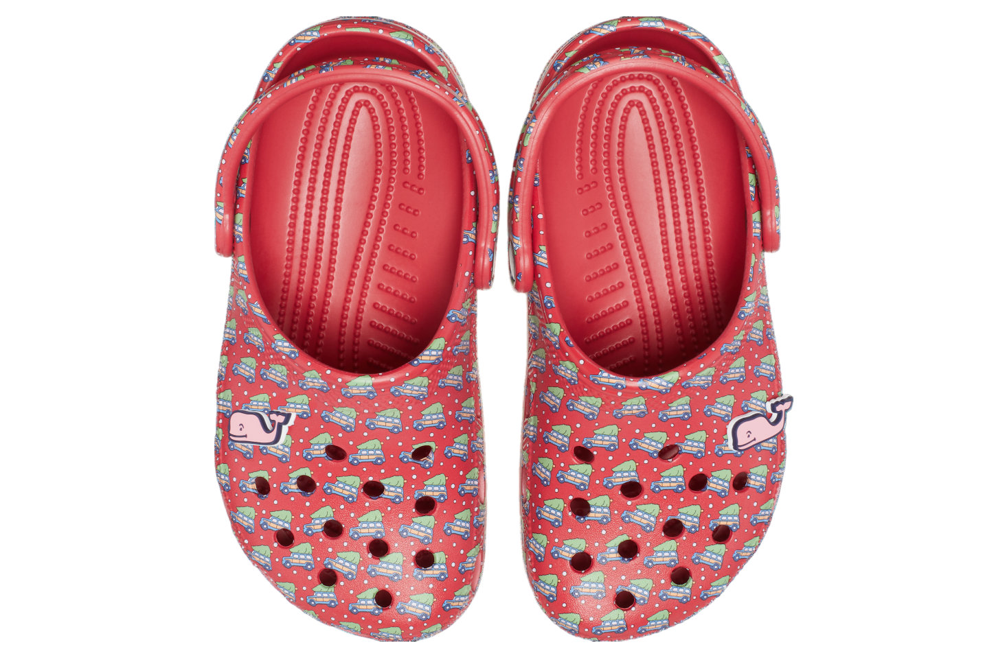 Crocs Classic Vineyard Vines Clog White / Red