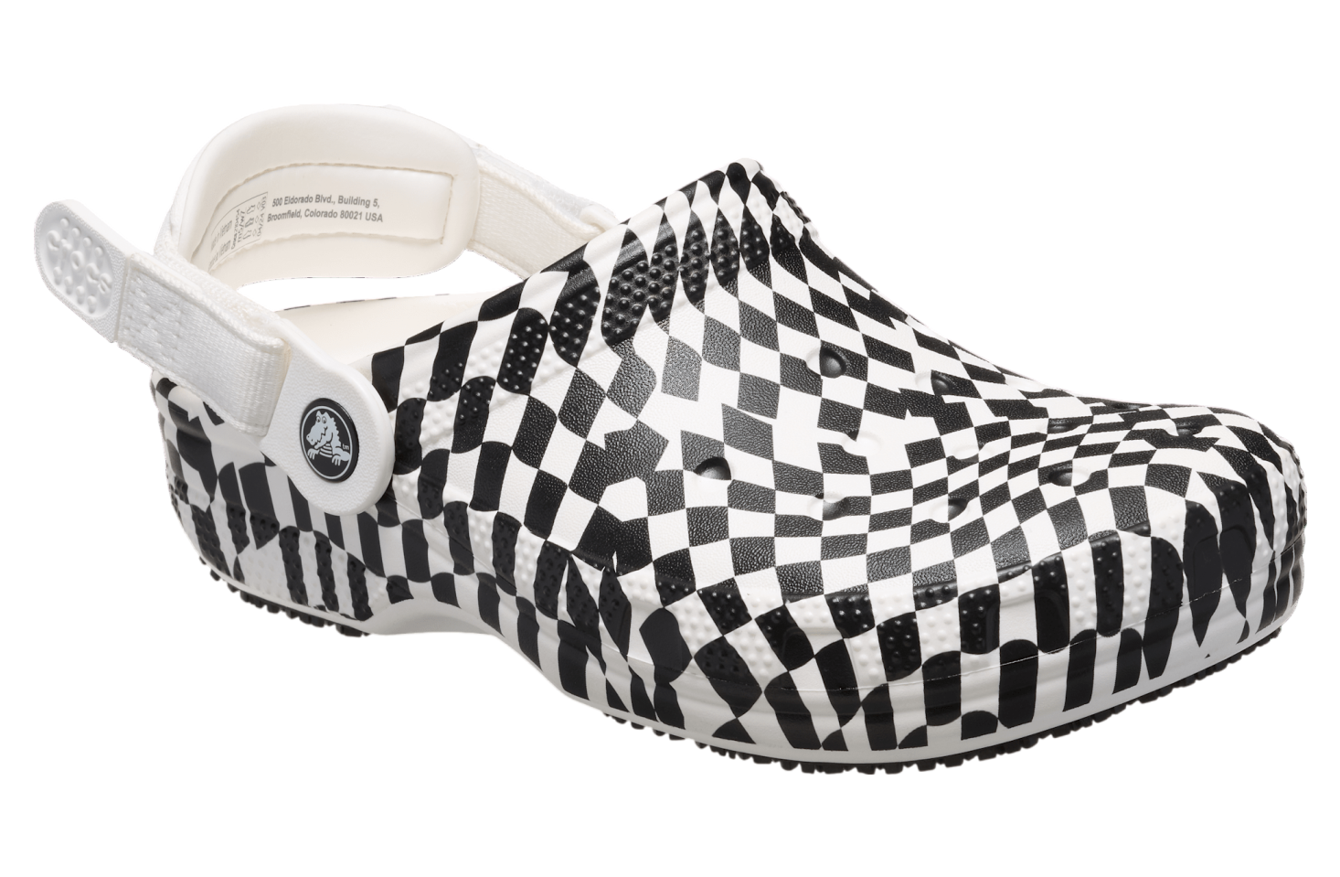 Crocs Classic Work Graphic Clog White / Black