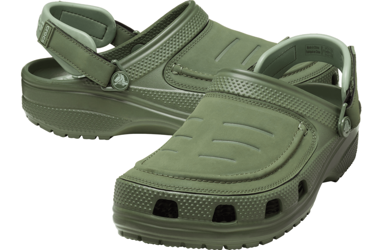 Crocs Classic Yukon Vista II Literide Clog Army Green