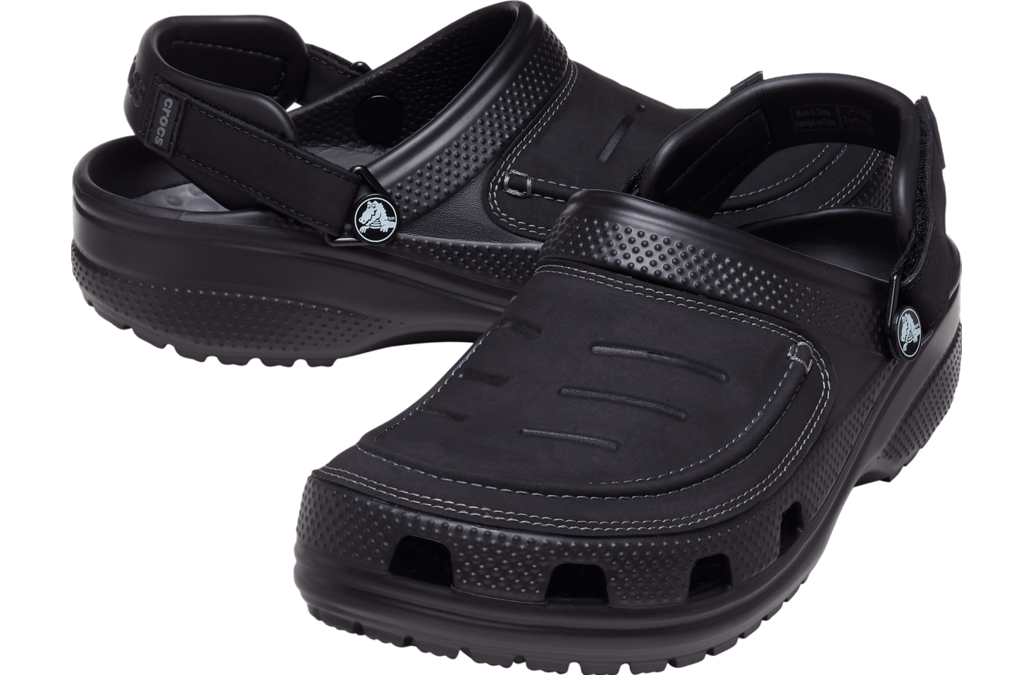 Crocs Classic Yukon Vista II Literide Clog Black / Slate Grey