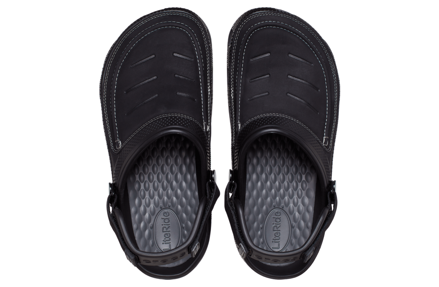 Crocs Classic Yukon Vista II Literide Clog Black / Slate Grey