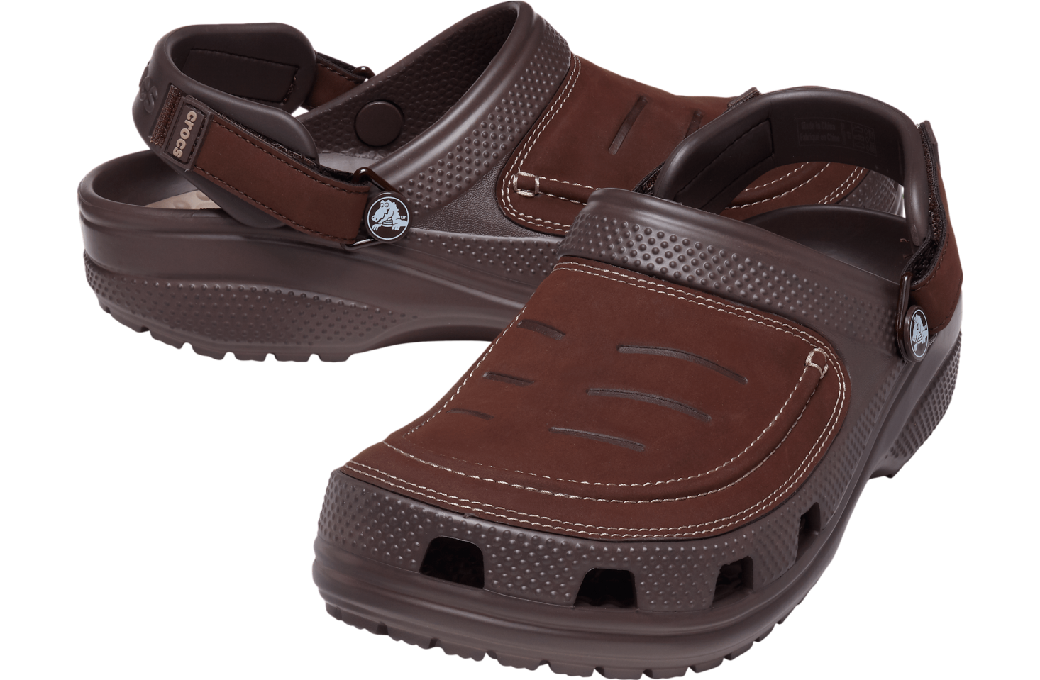 Crocs Classic Yukon Vista II Literide Clog Espresso / Mushroom