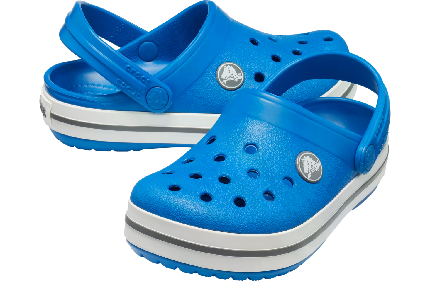 Crocs Crocband Clog GS Bright Cobalt / Charcoal