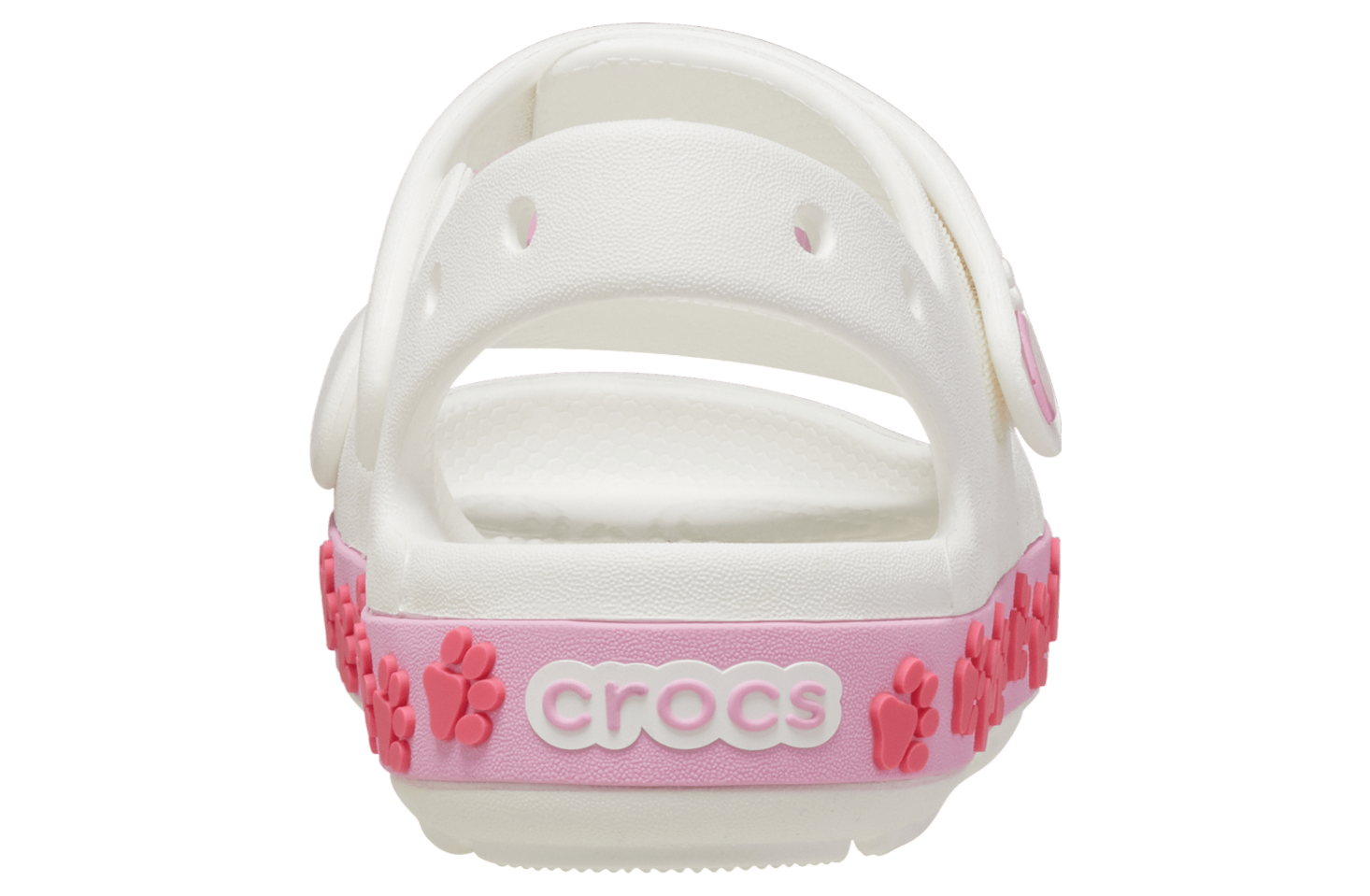 Crocs Crocband Cruiser Pet Sandal GS White / Pink Tweed